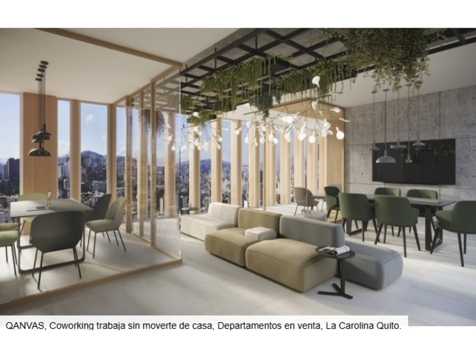 Suite Moderna en Venta en La Carolina Quito Edificio QANVAS — foto 5