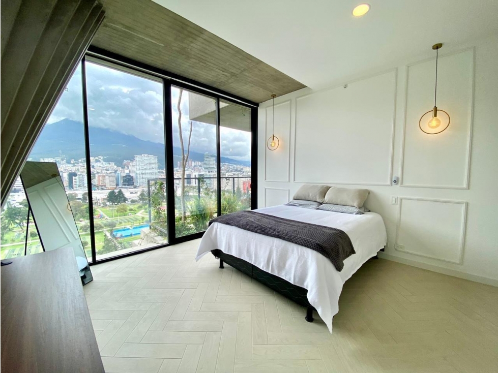 Rento departamento amoblado en Quito Edificio Iqon Sector La Carolina — foto 6