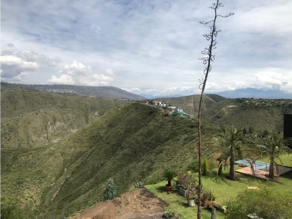 VENDO TERRENO JUNTO AL CLUB ARRAYANES INCREIBLE VISTA