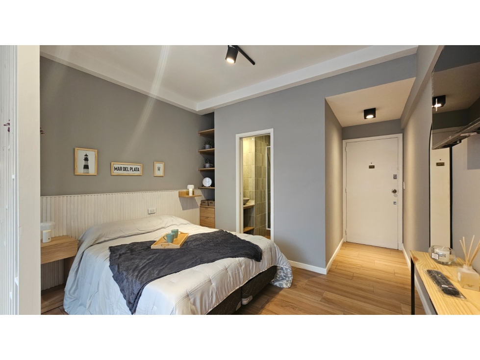 DEPARTAMENTO DE 1 AMBIENTE CON BALCÓN TERRAZA BELGRANO 2200 - 2