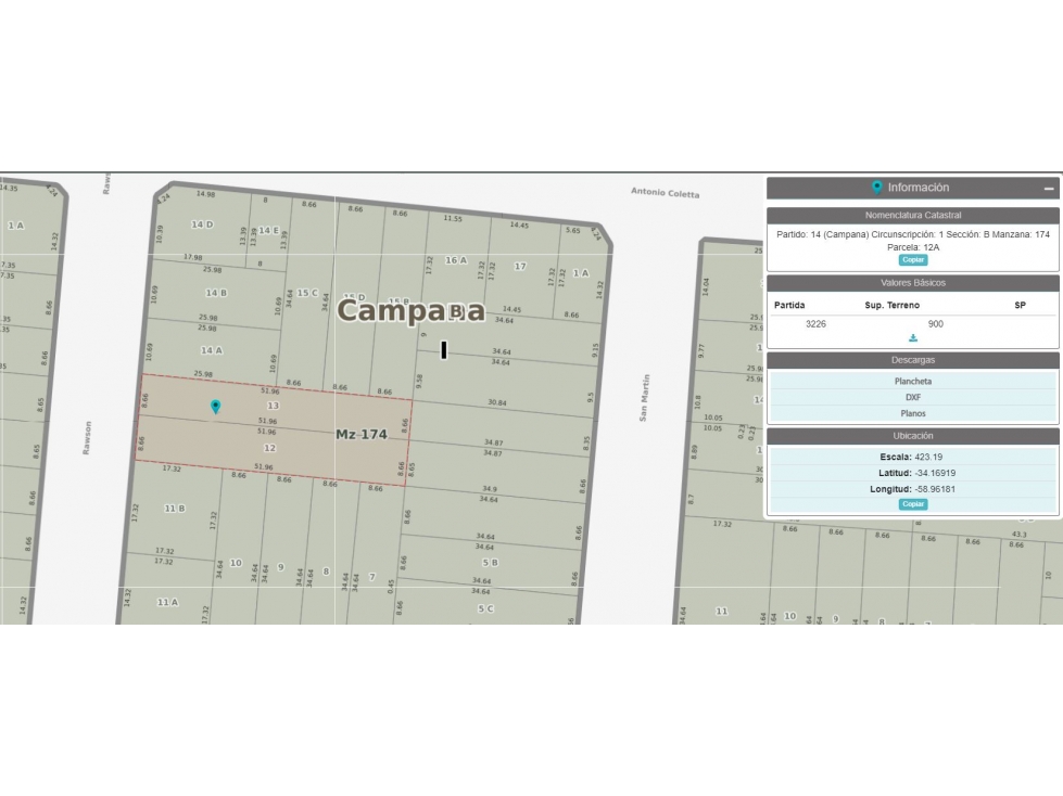 Lote residencial en venta - 2