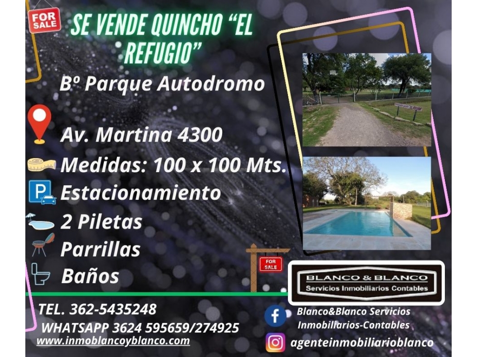 Se Vende "Quincho El Refugio" - 1