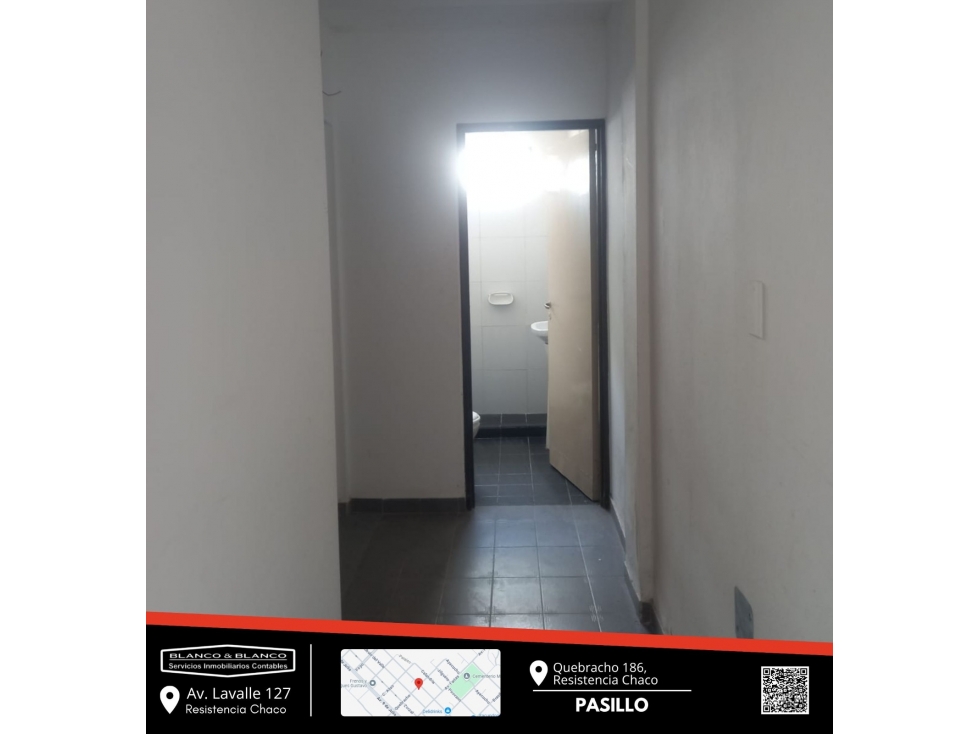 Quebracho 186. Departamento planta baja - 3