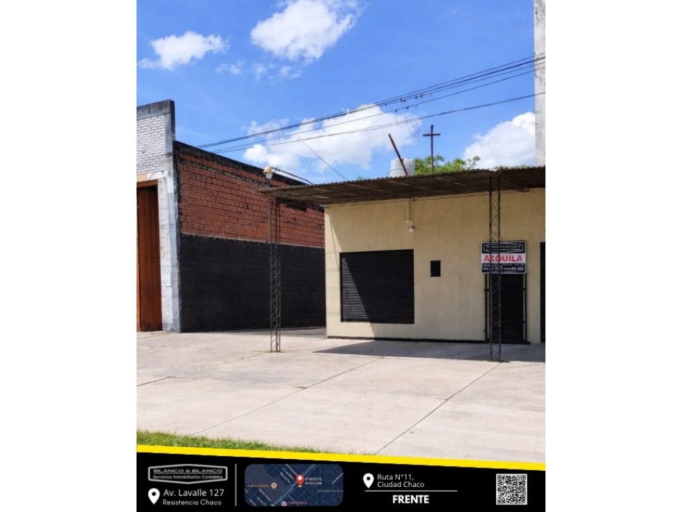 ALQUILER DE LOCAL COMERCIAL SOBRE colectora RUTA N° 11 - 2