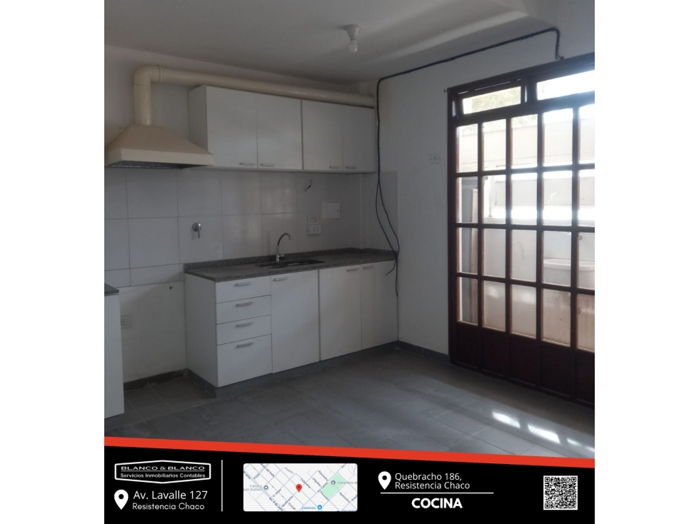 Quebracho 186. Departamento planta baja - 4