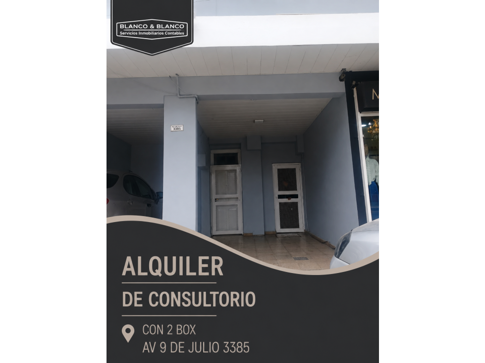 Av. 9 de Julio 3383. ALQUILER | CONSULTORIO / OFICINA - 1