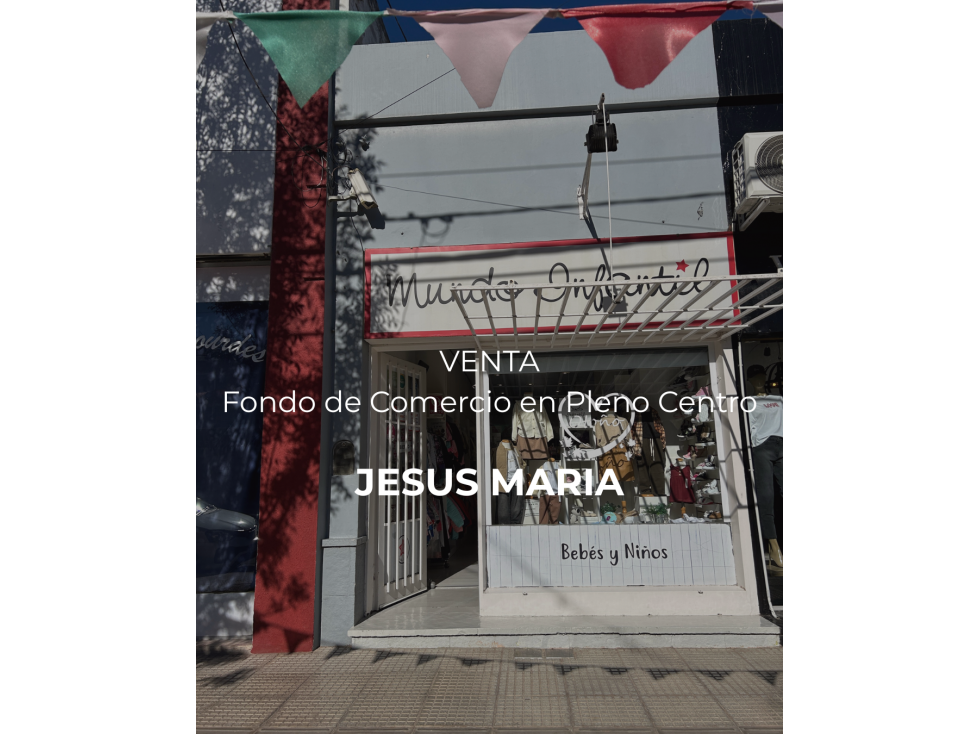 VENTA- FONDO DE COMERCIO- "MUNDO INFANTIL"-JESUS MARIA - 1