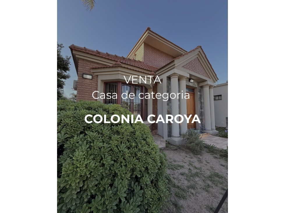 VENTA-MULTIFUNCIONAL: CASA+OFICINA+2 DEPTOS-COLONIA CAROYA - 1