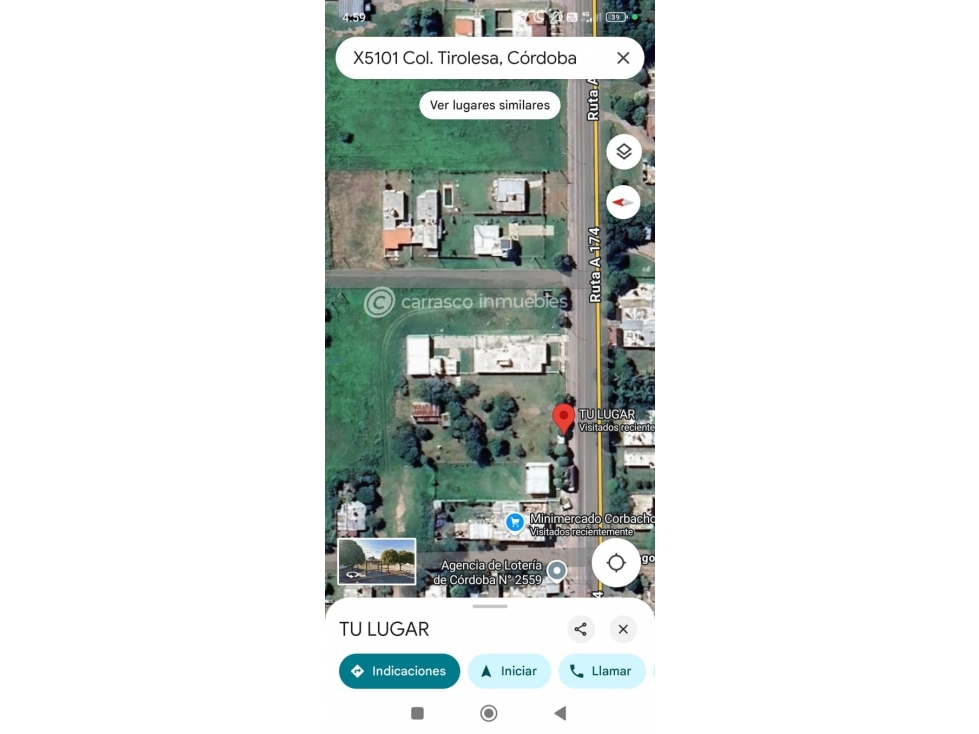 VENTA LOTE 719 mts COLONIA TIROLESA. - 4