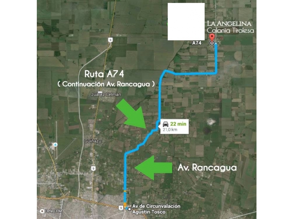 VENTA LOTE 705 MTS2 Bº LA ANGELINA COLONIA TIROLESA - 5