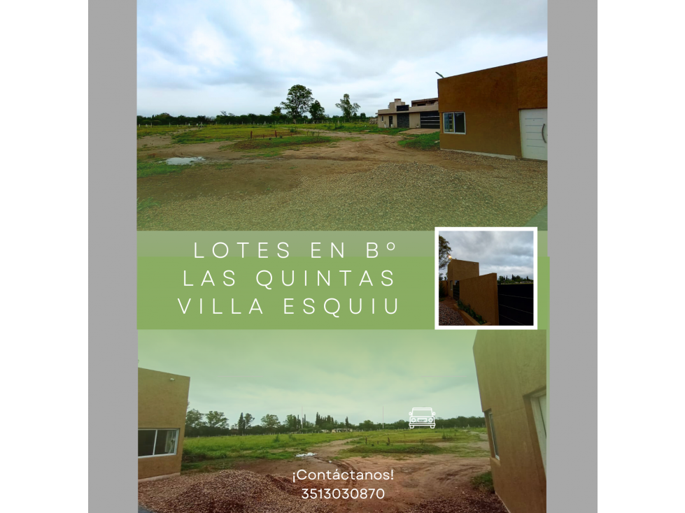 LOTE LAS QUINTAS VILLA ESQUIU, CORDOBA - 5