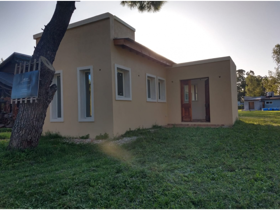 CASA A ESTRENAR 2 AMBIENTES LA CALETA - 1