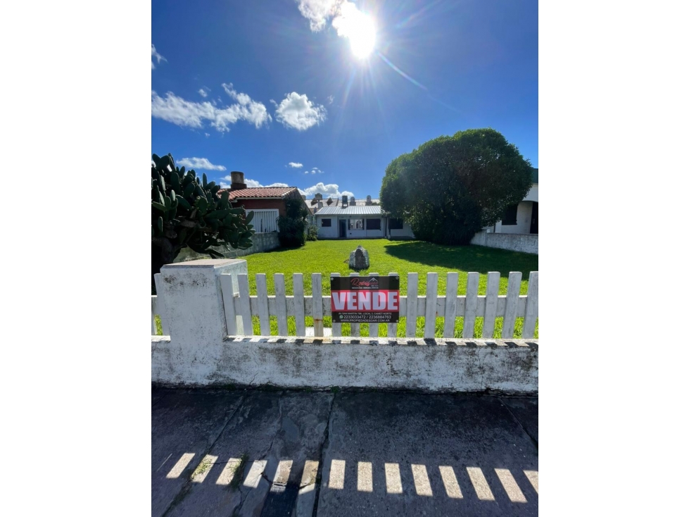 Chalet en venta ubicacion privilegiada en Santa Clara Del Mar