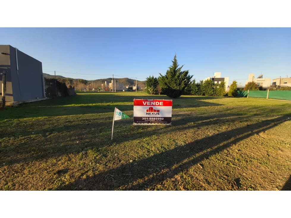 Lote en venta en Tejas 4 - Malagueño - 1