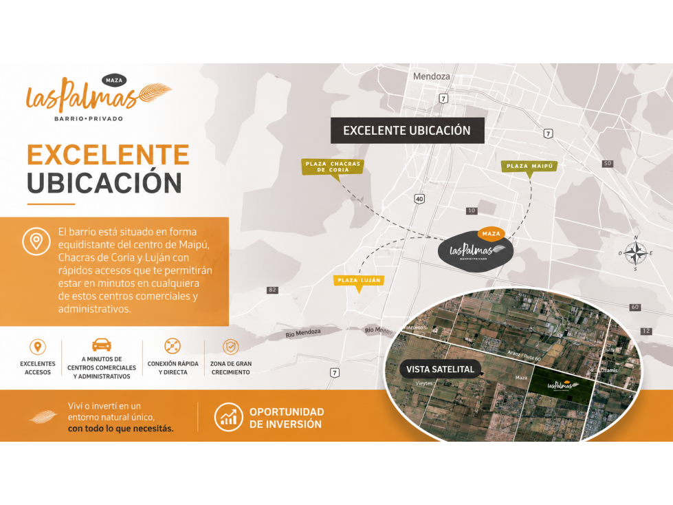 Preventa Barrio Privado Las Palmas Maza | Maipú - 3