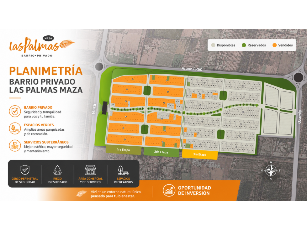 Preventa Barrio Privado Las Palmas Maza | Maipú - 5
