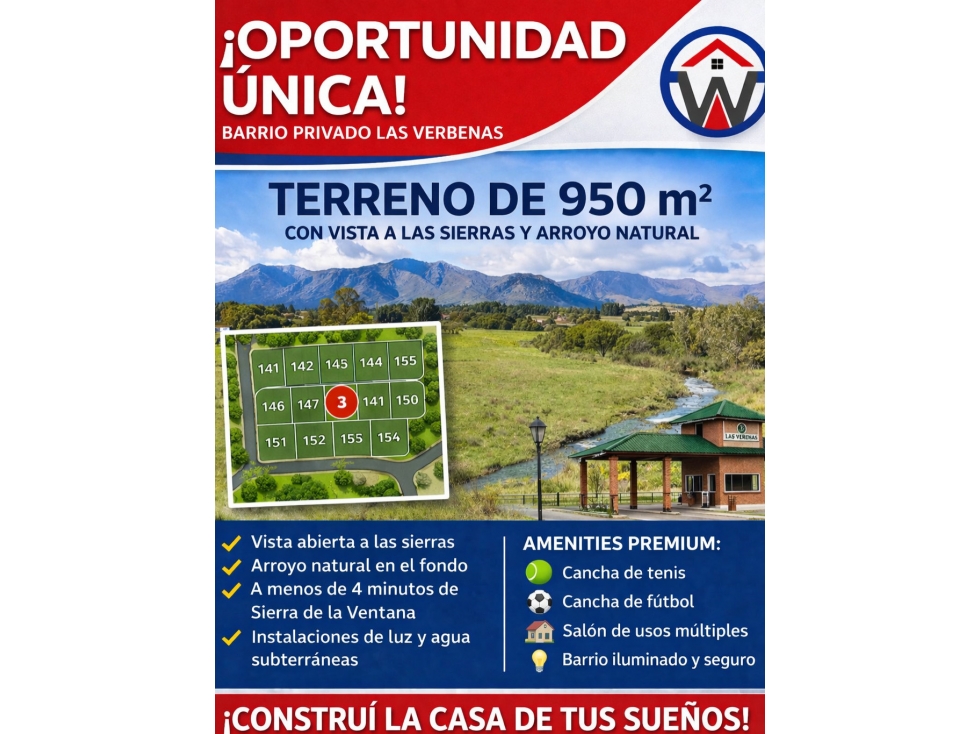terreno en venta en las verbenas - 1
