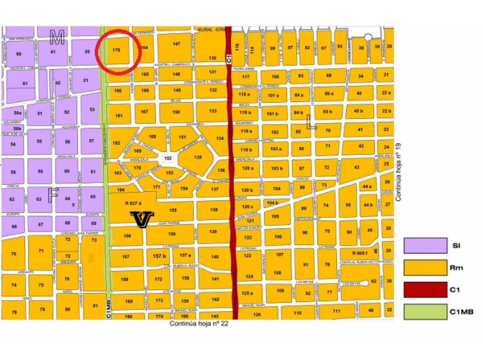 Lote sobre AVENIDA RATTI EN VENTA. ITUZAINGO NORTE - 4