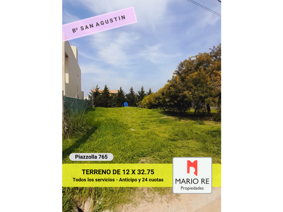 #TERRENO en Bº abierto San Agustin - OPORTUNIDAD? - Tres Arroyos - - 1