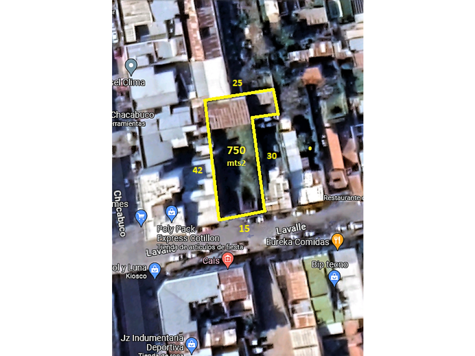 GRAN TERRENO CENTRICO - 750 MTS2 - 2