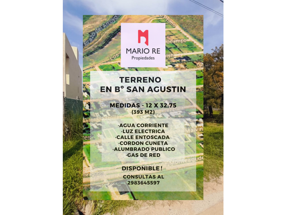 #TERRENO en Bº abierto San Agustin - OPORTUNIDAD? - Tres Arroyos - 2