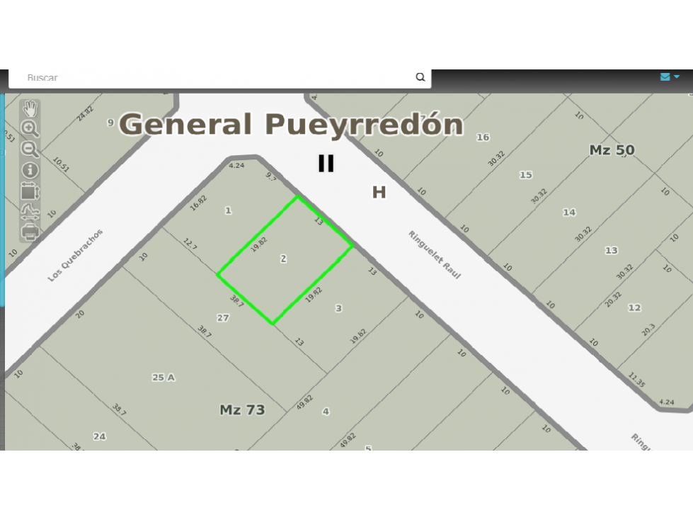 LATORRE PROP VENDE LOTE BALDIO EN PARQUE PEÑA