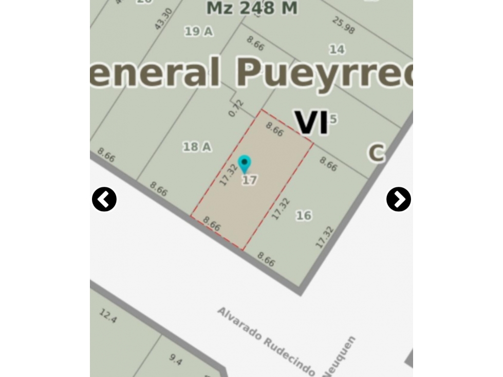 LATORRE PROP. VENDE LOTE BALDIO EN ALVARADO Y NEUQUEN — foto 5