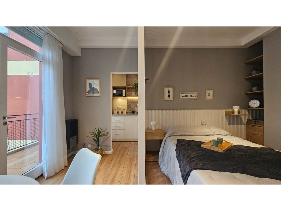 1 AMBIENTE EXTERNO CON BALCON TERRAZA EN ZONA CENTRO - BELGRANO 2271 - 3