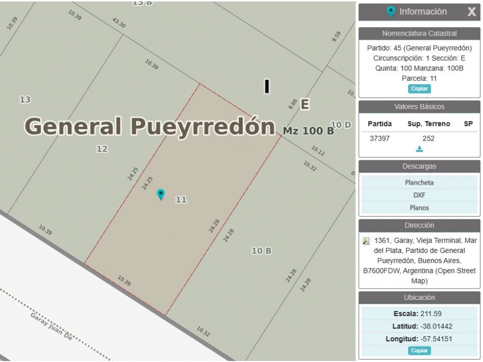 LOTE COMERCIAL ZONA GARAY 1300