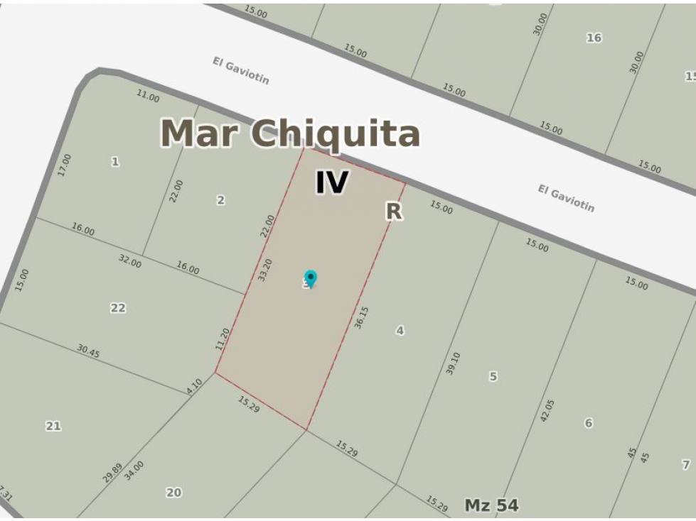 LOTE EN PLAYA DORADA - MAR CHIQUITA — foto 3