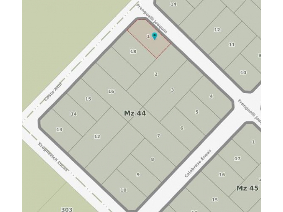 Lote de terreno en Venta, Camet.
