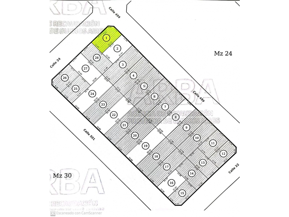 Lote en venta Acantilados