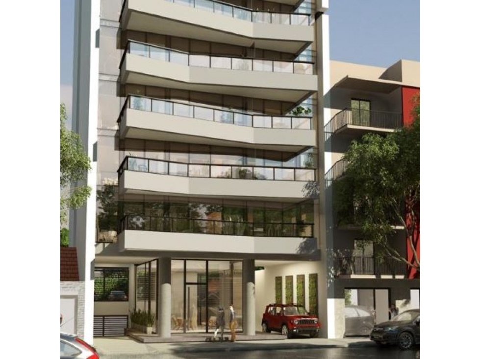 Lote en venta apto para edificio. PB, 9 pisos, 24 cocheras