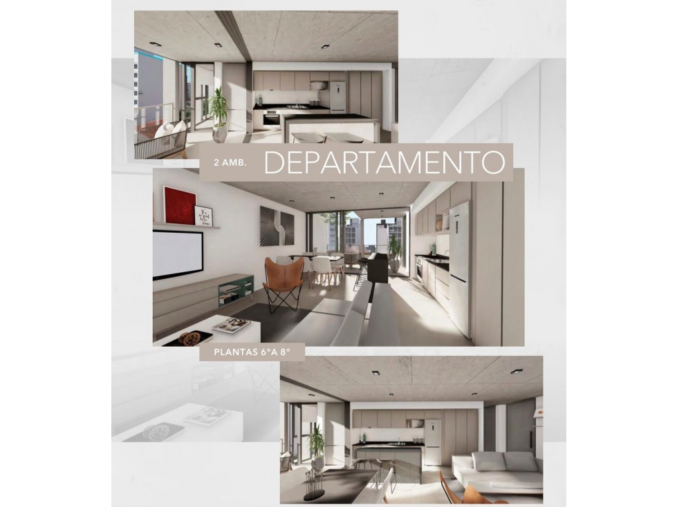 Departamento 1 Ambiente en Venta en Guemes a Estrenar