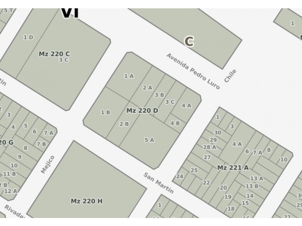 Venta 2 Terrenos sobre Avenida Luro y Mexico. - 4