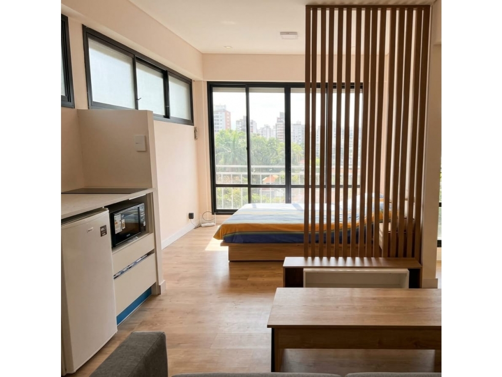 ALQUILER 24 MESES MONOAMBIENTE IMPECABLE AMOBLADO ZONA GUEMES