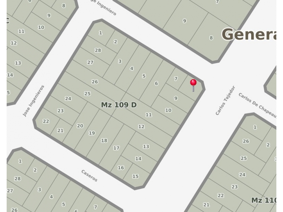 Venta Lote en esquina sore Avenida Carlos Tejedor — foto 5