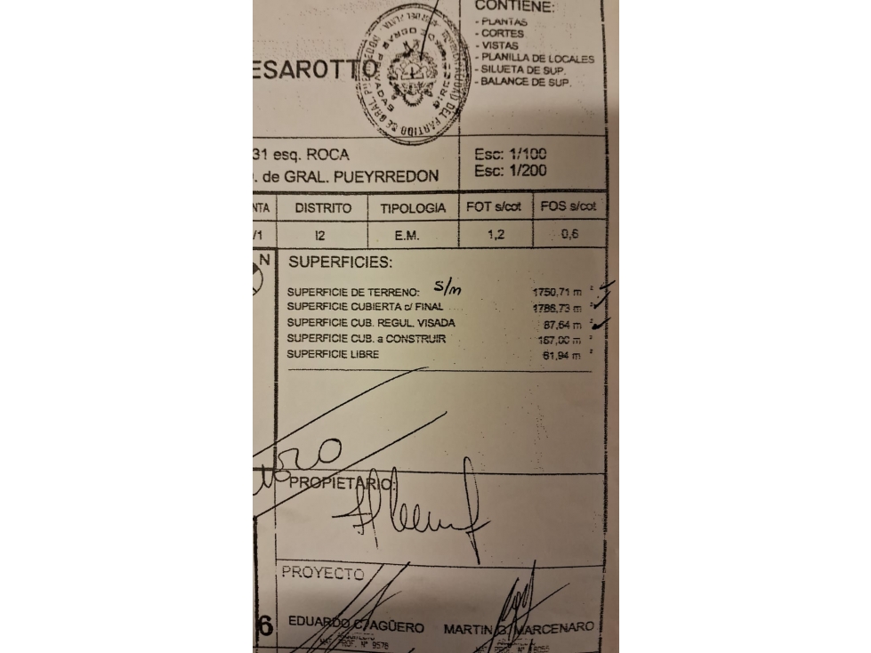 ALQUILER GALPÓN 1750 M2 - AV. CHAMPAGNAT - 6
