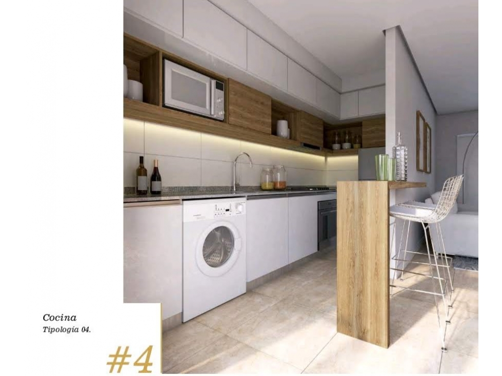 ** 2 ambientes terraza, venta en pozo, Financiación Bº San José - 3