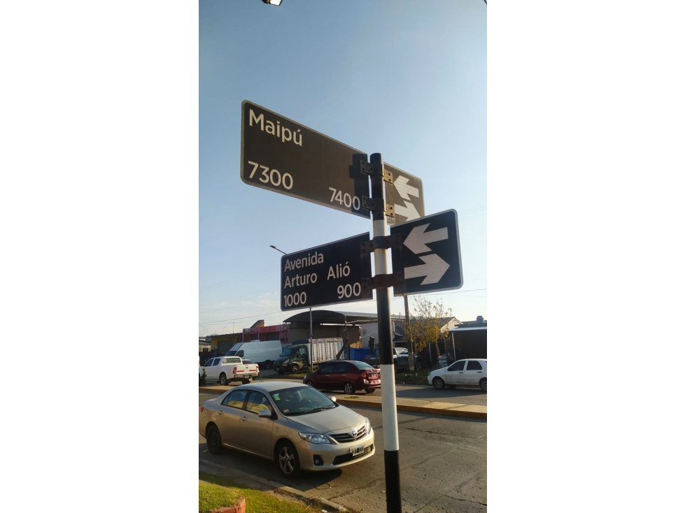LOTE 432 M2. Sobre Av. Arturo Alio y Maipú - Esquina — foto 4