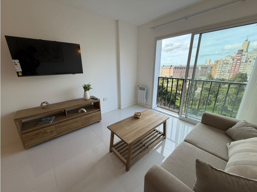 ** 2 Ambientes a nuevo amoblado vista Plaza Colón - 1