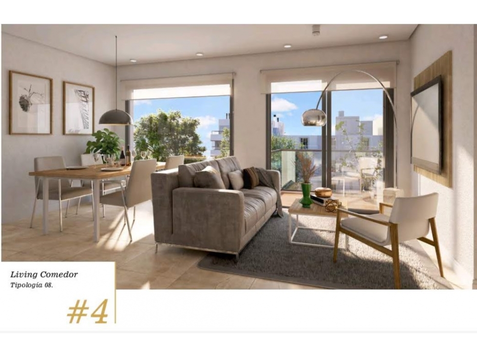 ** 2 ambientes terraza, venta en pozo, Financiación Bº San José - 2