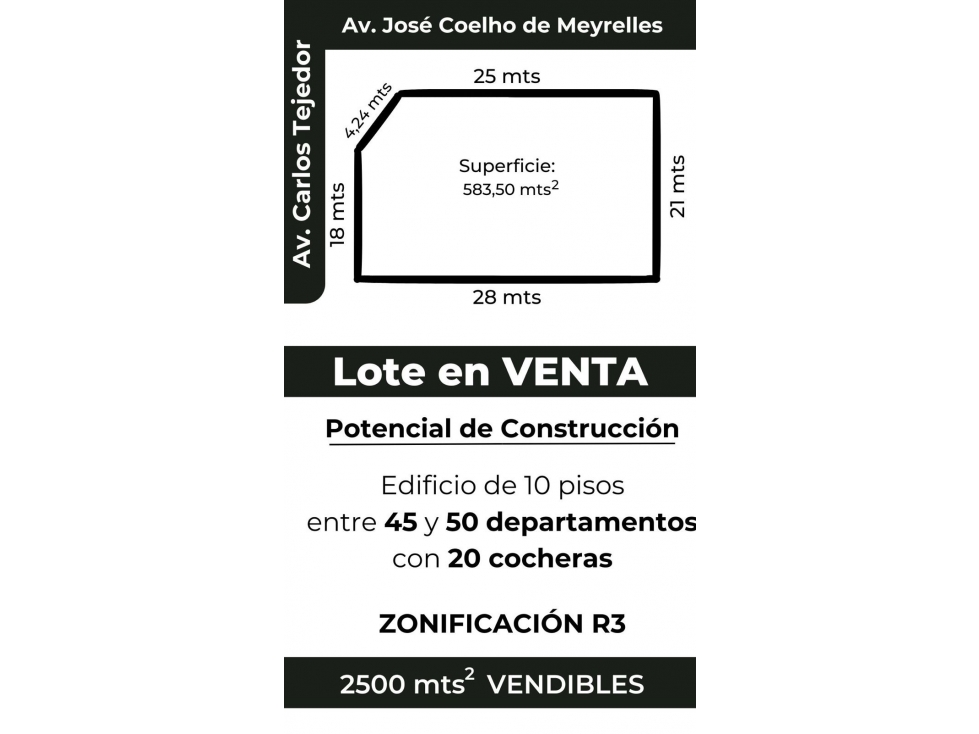 Lote ideal edificio