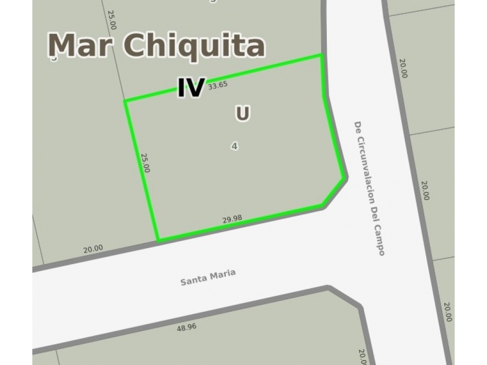 PARAJE LA ARMONIA - LOTE EN VENTA