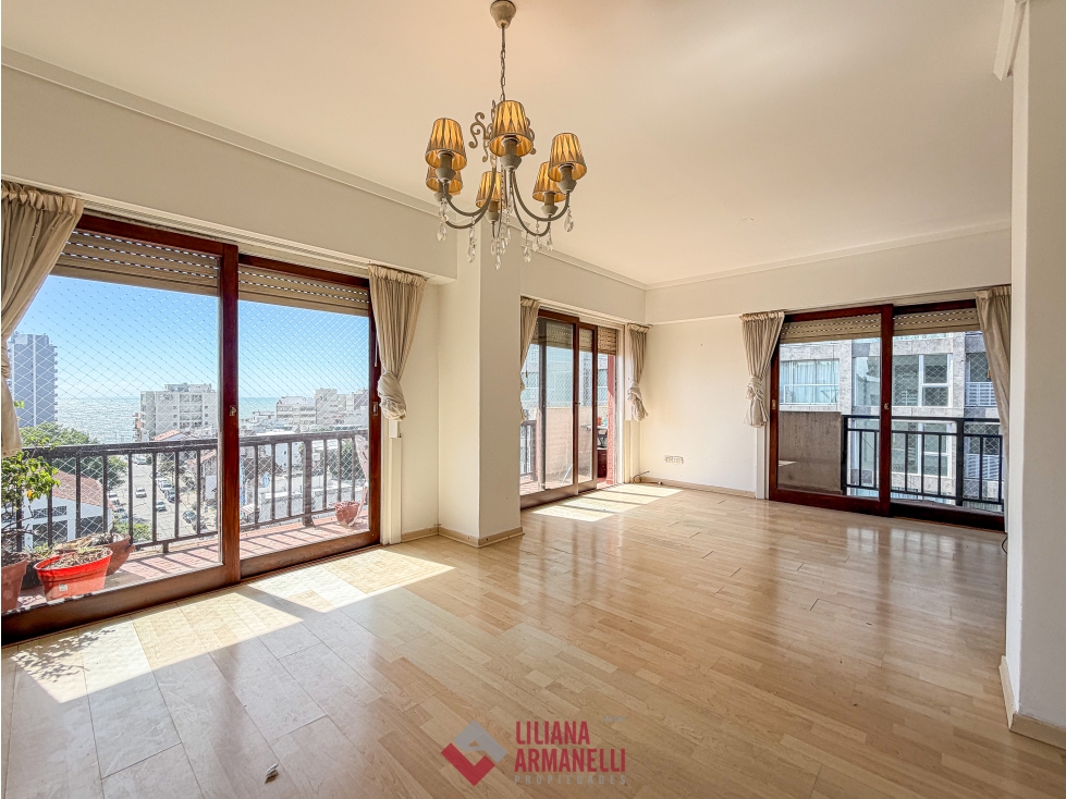 PISO 4 AMBIENTES CON VISTA AL MAR. LA PERLA. — foto 3