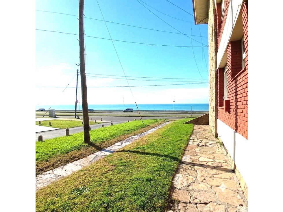 DEPARTAMENTO 2 AMBIENTES Y MEDIO CON COCHERA Y BAULERA VISTA AL MAR