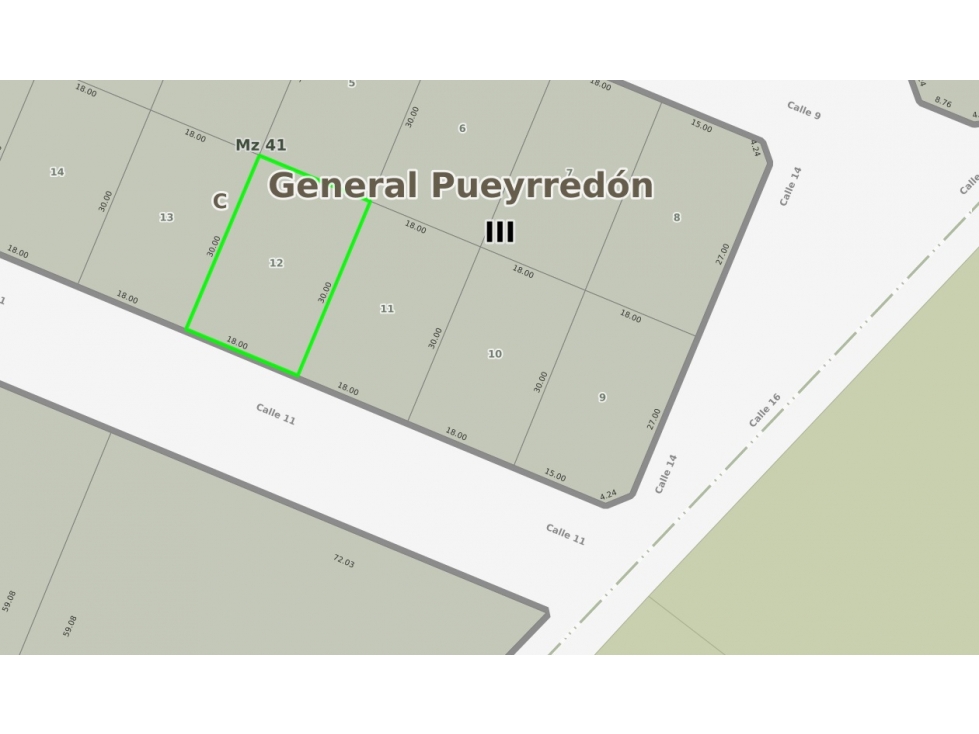 Lote 540m2- Colinas Verdes - 2