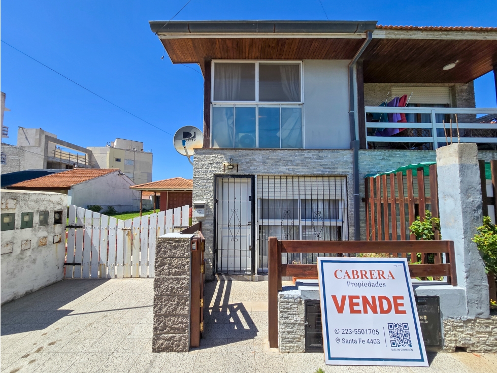 Dúplex 2 amb. con balcón- Apto credito - A metros del mar - Miramar - 2