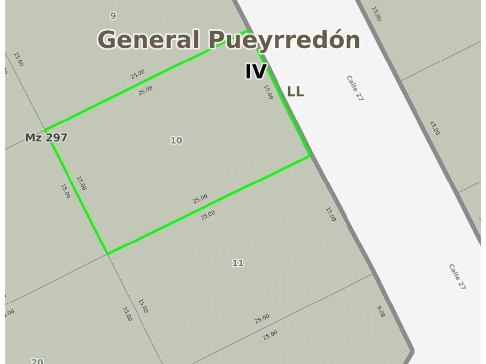 Lote de 375m2- El Marquesado
