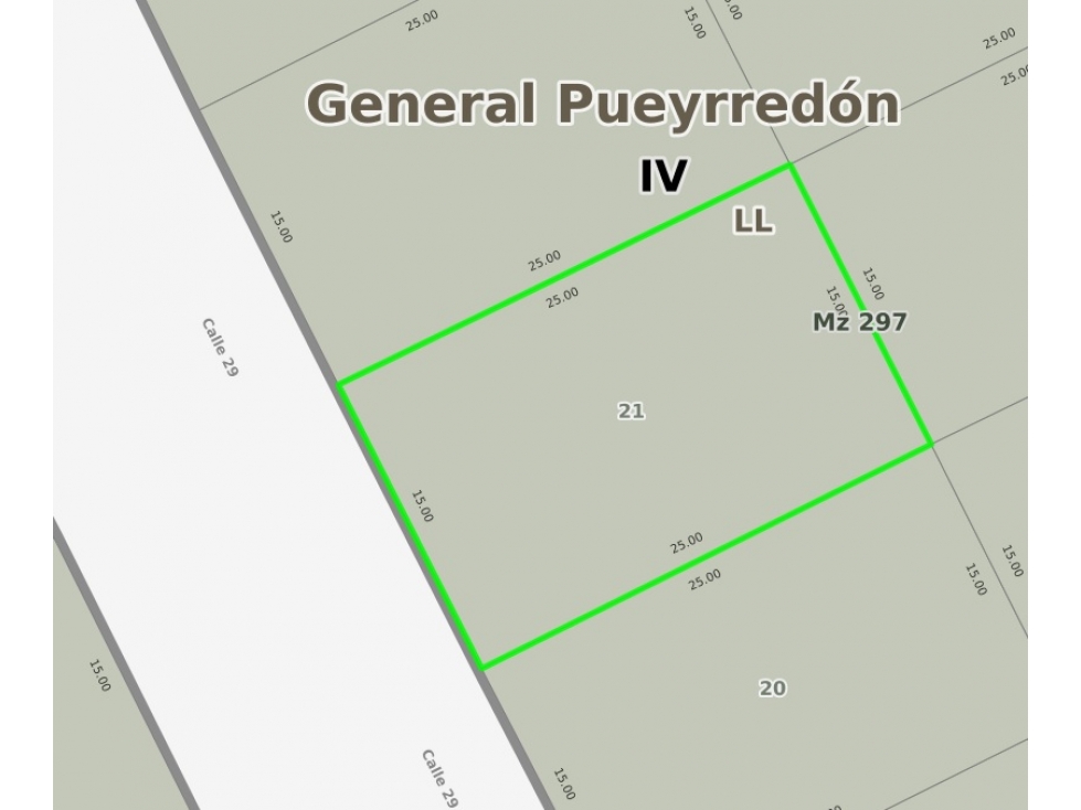 Lote de 375m2- El Marquesado